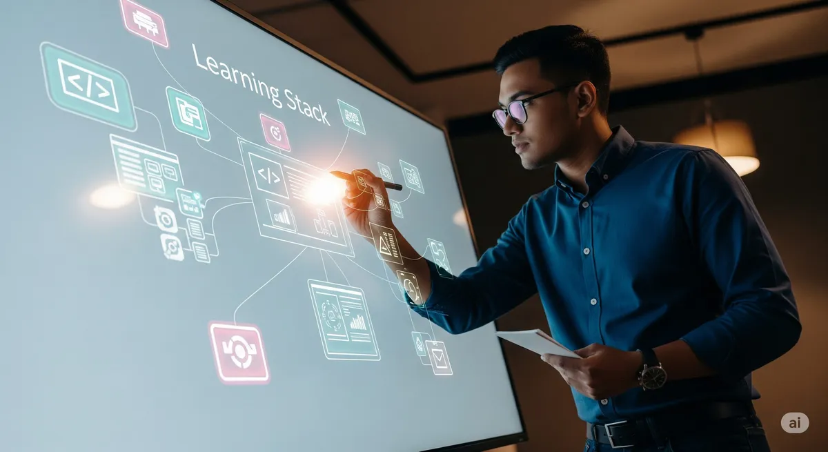 The Modern Tech Professional's Learning Stack - A comprehensive guide to building the perfect learning stack for developers, project managers, and business analysts