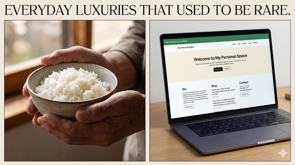 From White Rice to Websites: How Technology Turns Elite Services Into Everyday Tools