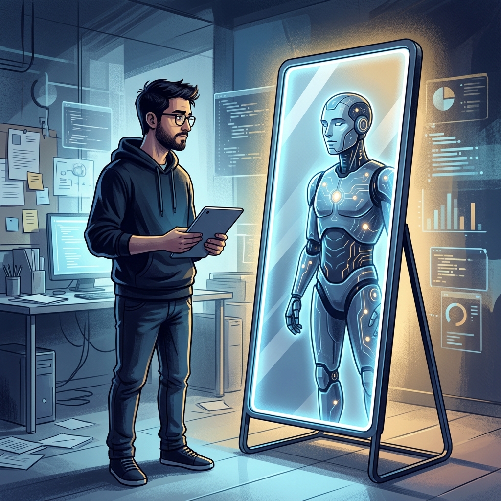 Leading AI closely mirrors leading people — but not perfectly