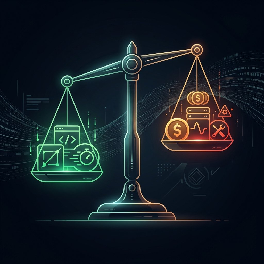 The real trade-off ledger — the costs that come with the value