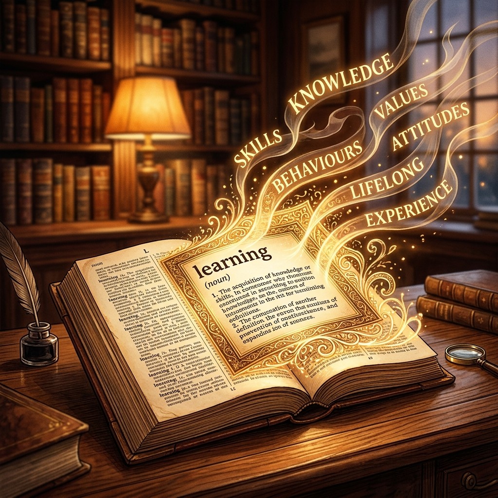 A definition of learning far broader than most people assume