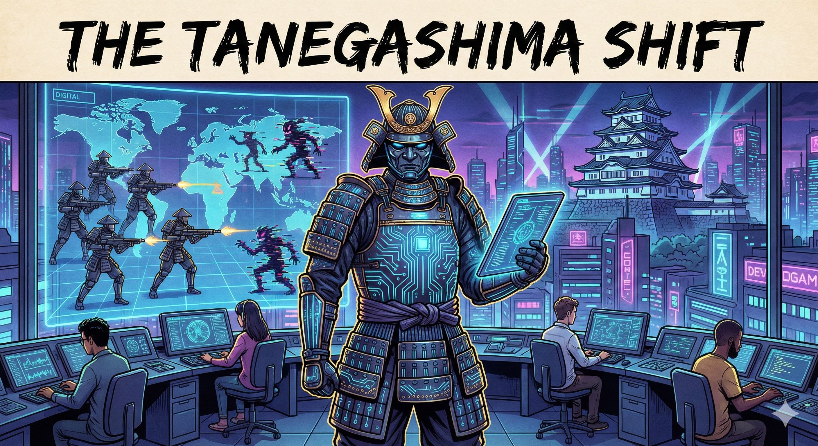 The Tanegashima Shift: The Tragedy and the Ascension of the Samurai Coder