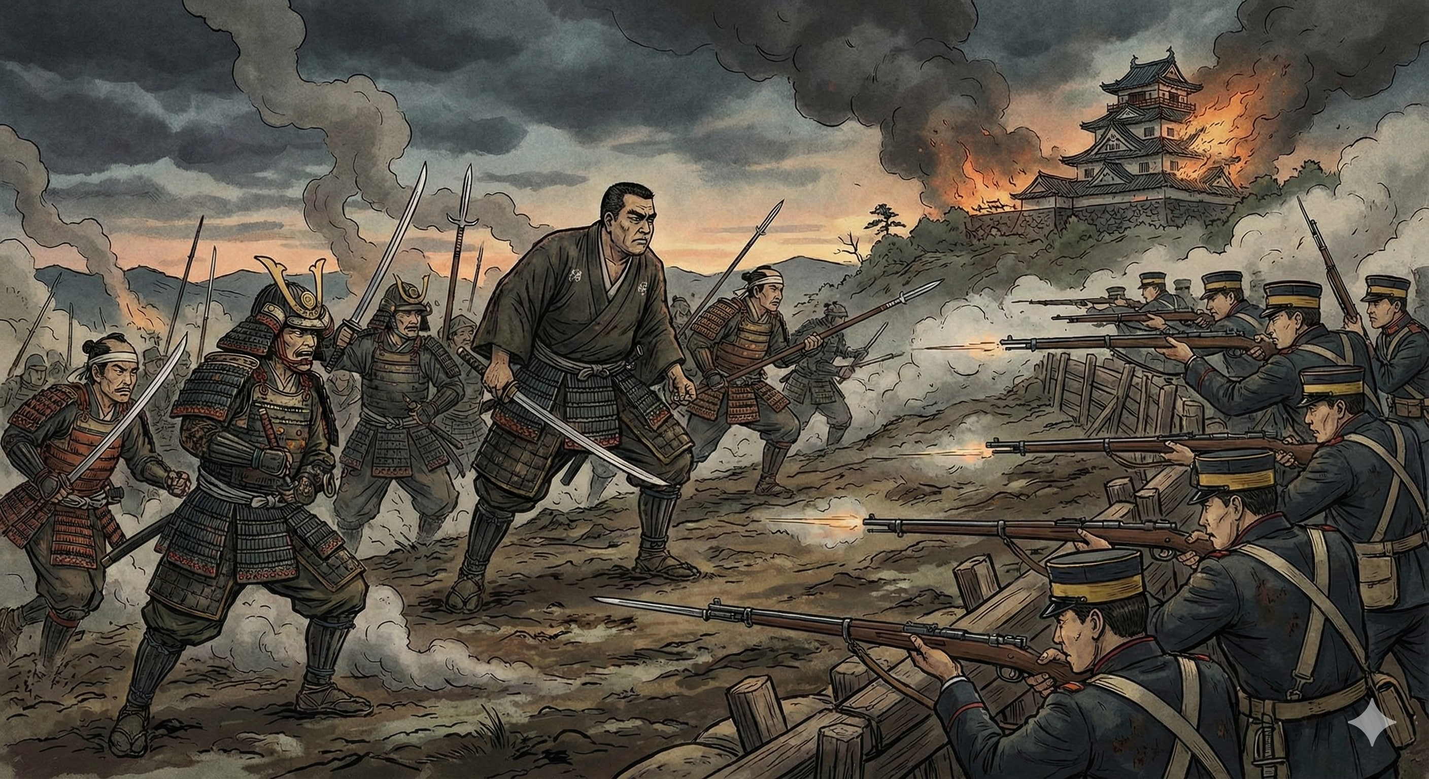 The Satsuma Rebellion - The last stand of the Samurai