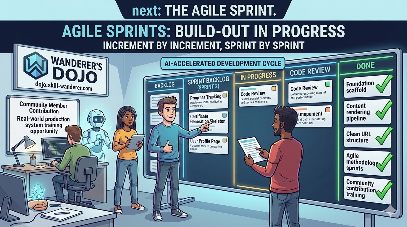 Sprint by sprint development