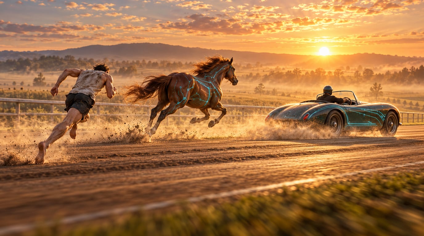 You Would Never Race a Horse, So Don't Race the AI